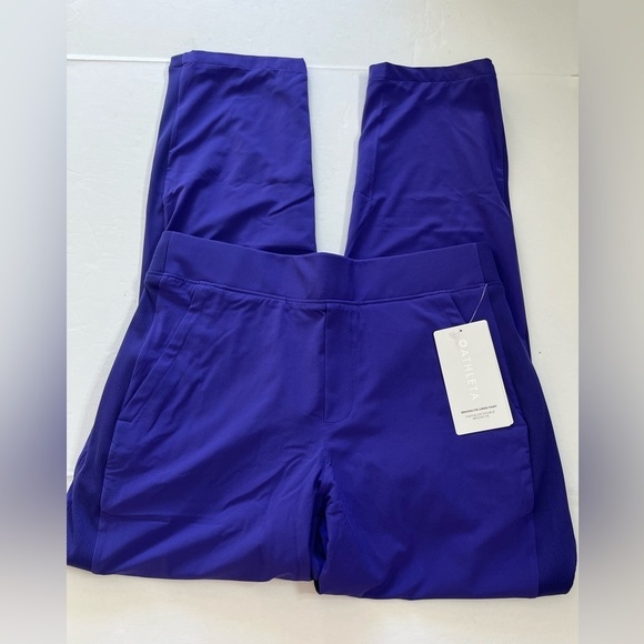Athleta Brooklyn Lined Pants New with Tags Size 8 Purple - Picture 1 of 13